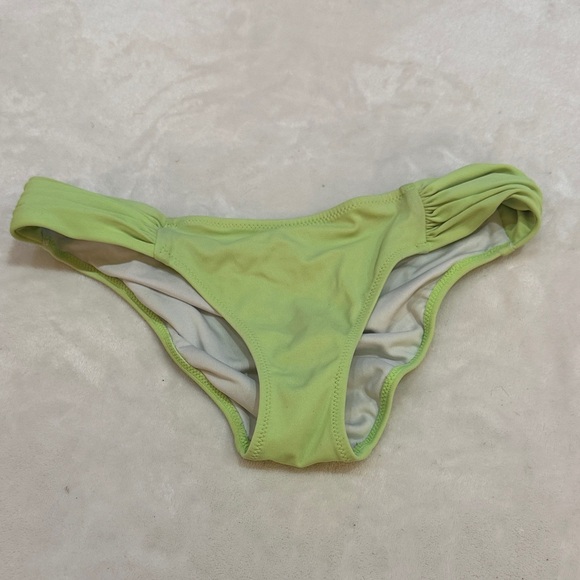 Lime Green Bikini Bottoms - Picture 2 of 5